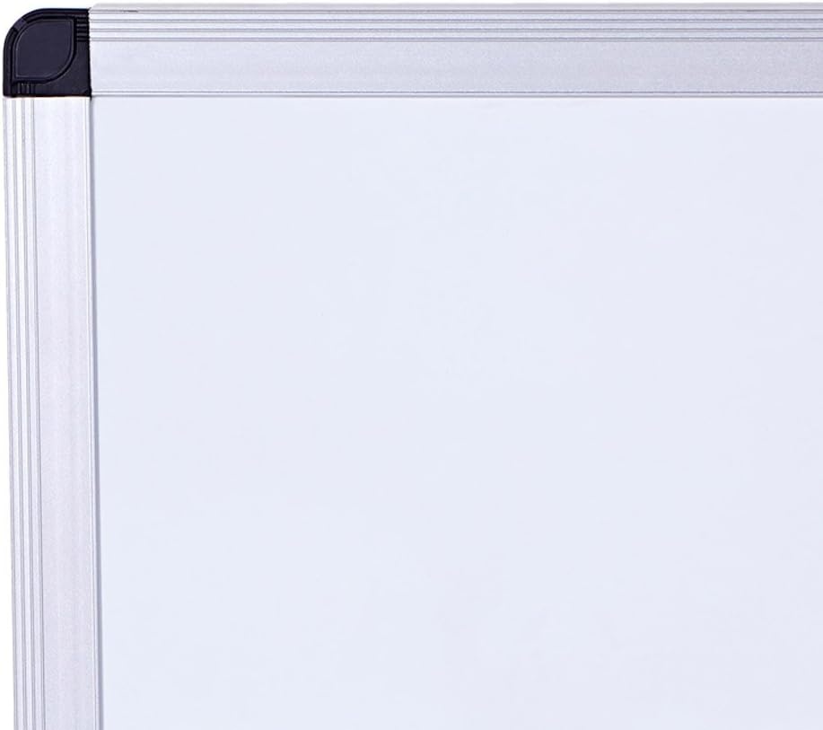 image:imageVIZPRO Dry Erase BoardNonMagnetic Whiteboard 48 x 36 Inches Wall Mounted Board for School Office and Home72 x 40 Inches
