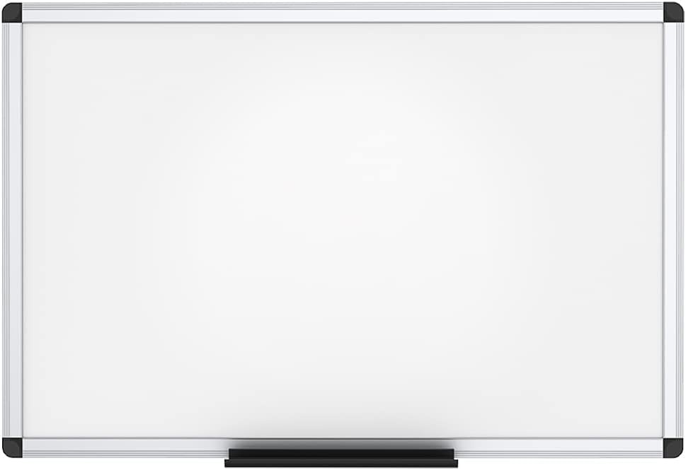 image:imageVIZPRO Magnetic WhiteboardDry Erase Board 18 X 12 Inches Includes 1 Eraser amp 2 Markers amp 4 Magnets48W x 32H