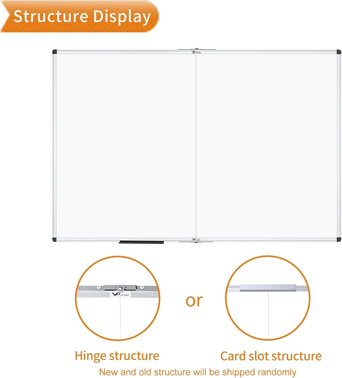 image:imageVIZPRO Magnetic WhiteboardDry Erase Board 18 X 12 Inches Includes 1 Eraser amp 2 Markers amp 4 Magnets48W x 48H