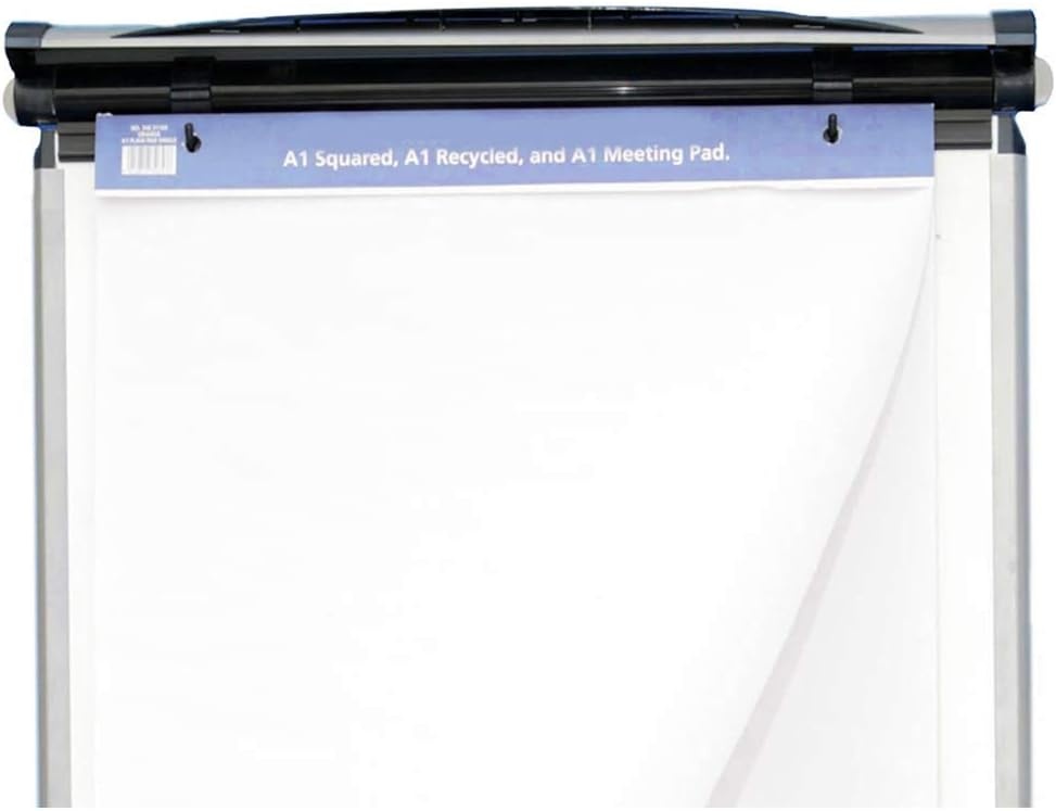 image:imageVIZPRO Standard Easel Pads A1 Flipchart Paper Pad 23 x 32 Inches 25SheetsPad5 pads