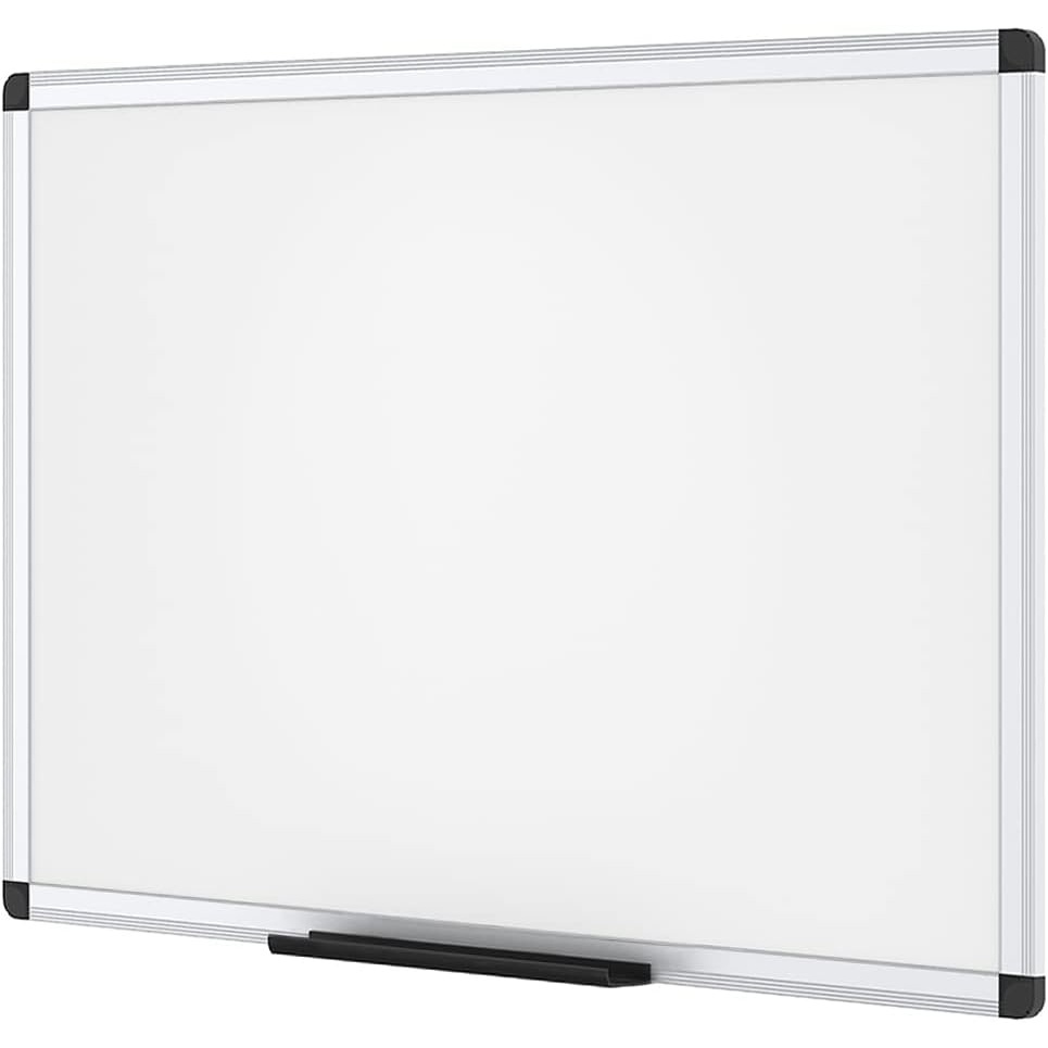 image:imageVIZPRO Magnetic WhiteboardDry Erase Board 18 X 12 Inches Includes 1 Eraser amp 2 Markers amp 4 Magnets48W x 32H