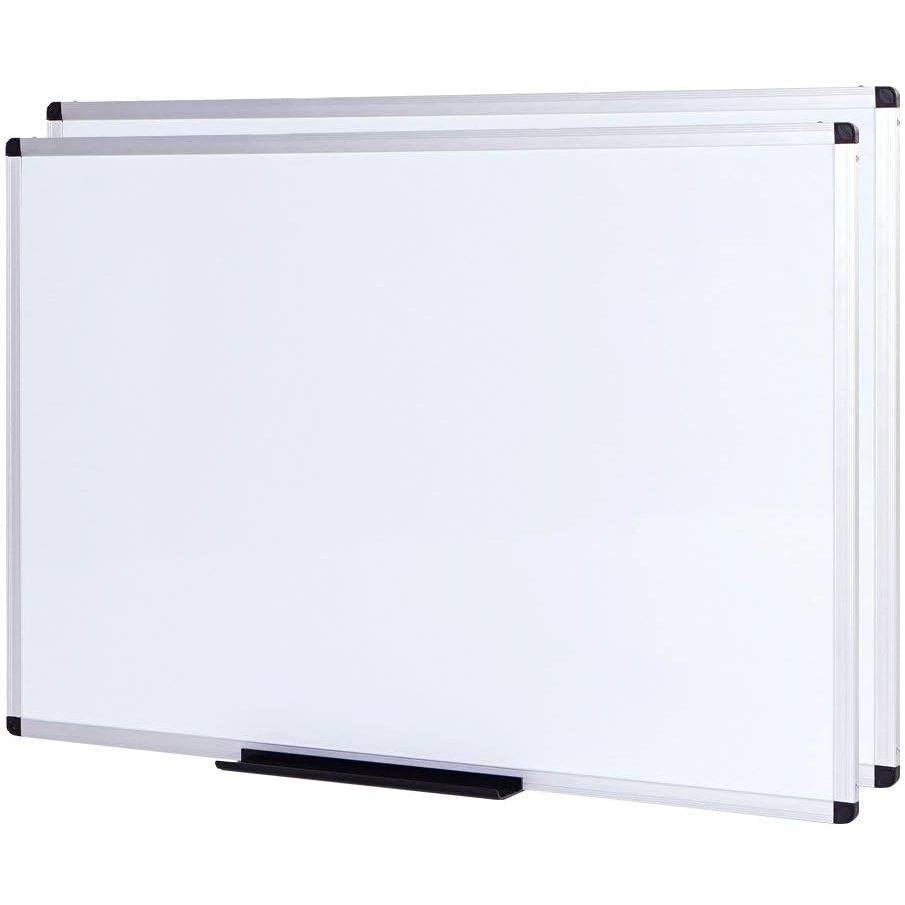 image:imageVIZPRO Magnetic WhiteboardDry Erase Board 48 X 36 Inches Pack of 22 Pack 72 X 48 Inches